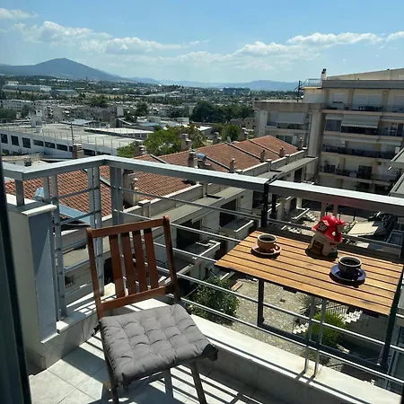 Homely Flat Near Airport Thessaloniki Exterior photo