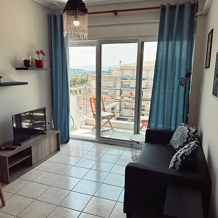 Homely Flat Near Airport Thessaloniki Exterior photo